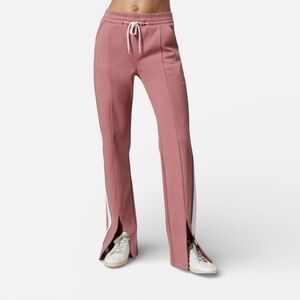 NYLORA Lisbeth Split Hem Sweatpants Salmon Pink Size Small